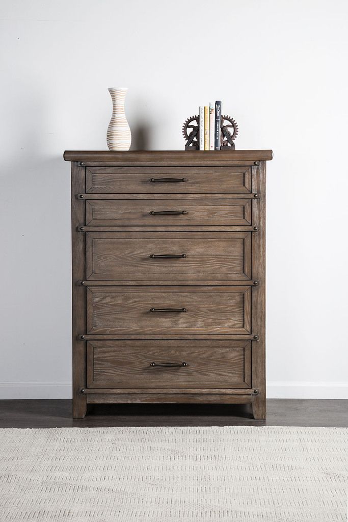 The appearance of Merthyr Chest In Brown designed by Furniture of America in the transitional interior design. This brown piece of furniture was selected by 1StopBedrooms from Merthyr Collection to add a touch of cosiness and style into your home. Sku: FM7431BR-C. Material: Solid Wood.