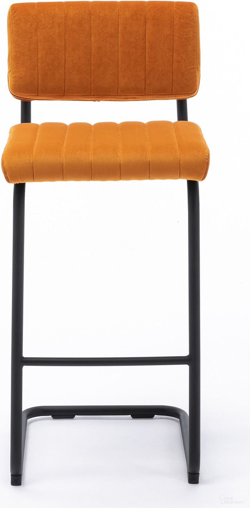 The appearance of Mesa Bar Height Stool Set of 2 In Cognac designed by Aeon in the modern / contemporary interior design. This cognac piece of furniture was selected by 1StopBedrooms from Mesa Collection to add a touch of cosiness and style into your home. Sku: AE8340-Bar-Cognac. Material: Steel.