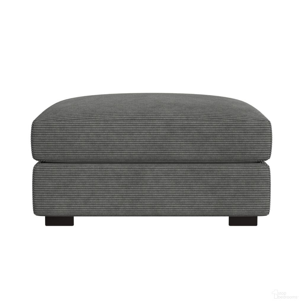 The appearance of Mesa Modular Ottoman In Charcoal designed by Picket House in the transitional interior design. This charcoal piece of furniture  was selected by 1StopBedrooms from Mesa Collection to add a touch of cosiness and style into your home. Sku: U-8540-9442-000. Material: Polyester.