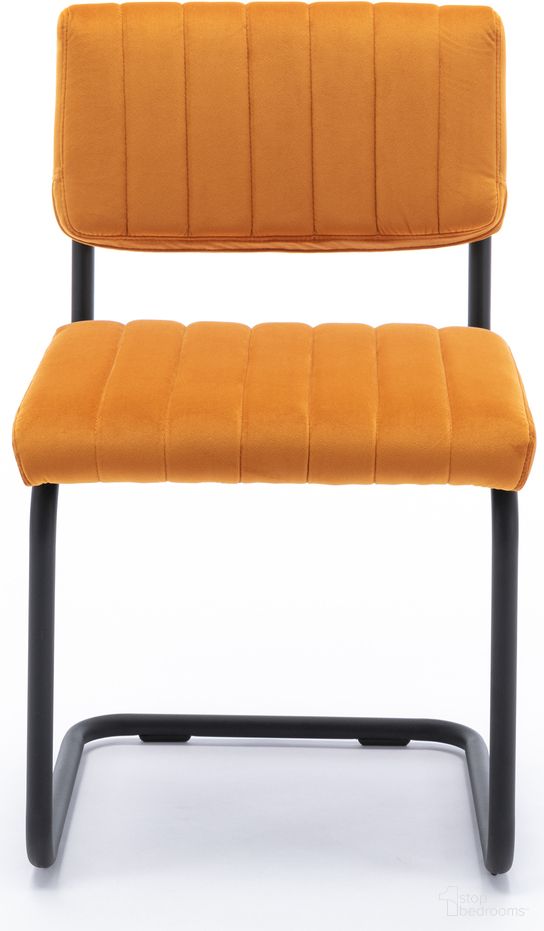 The appearance of Mesa Side Chairs Set of 2 In Cognac designed by Aeon in the modern / contemporary interior design. This cognac piece of furniture  was selected by 1StopBedrooms from Mesa Collection to add a touch of cosiness and style into your home. Sku: AE8340-Cognac. Material: Steel. Chair Type: Side Chair.