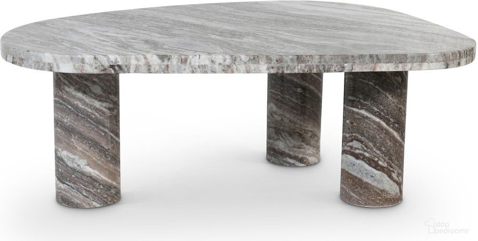 The appearance of Messina Coffee Table In Brown designed by Meridian in the modern / contemporary interior design. This brown piece of furniture  was selected by 1StopBedrooms from Messina Collection to add a touch of cosiness and style into your home. Sku: 99008Brown-CT Box 1/2 (Top);99008Brown-CT Box 2/2 (Base). Material: Marble.