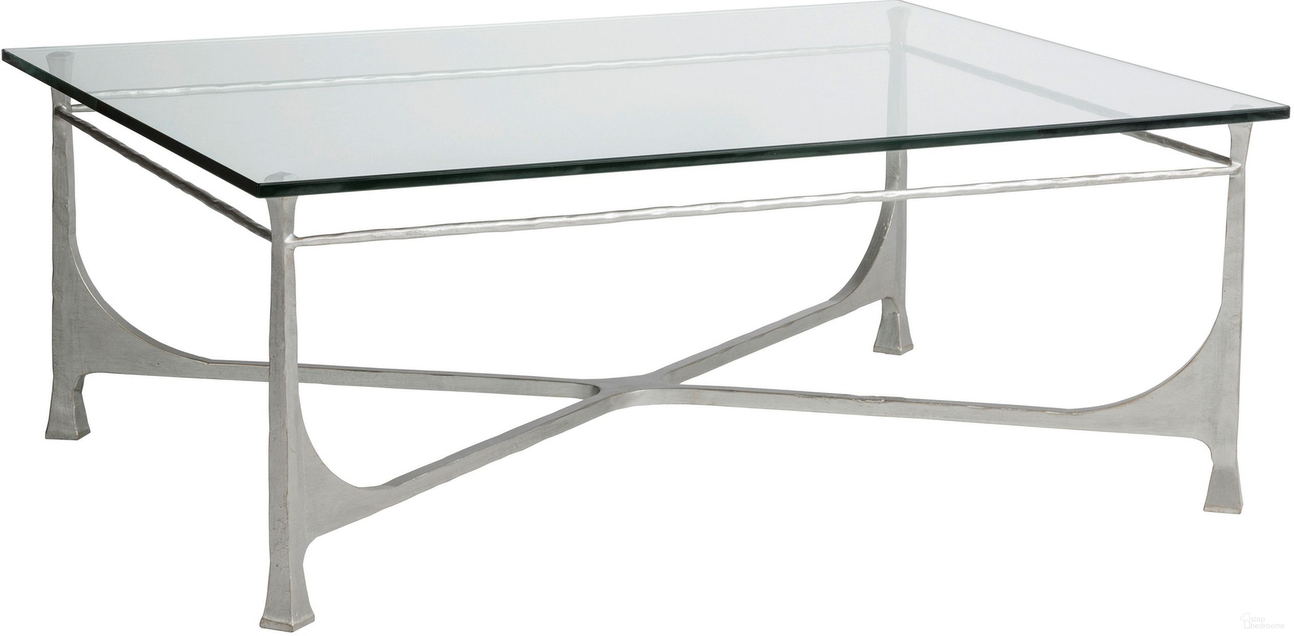 The appearance of Metal Designs Bruno Rectangular Cocktail Table In Argento designed by Artistica Home in the transitional interior design. This argento piece of furniture was selected by 1StopBedrooms from Metal Designs Collection to add a touch of cosiness and style into your home. Sku: 2231-945-46. Material: Metal.