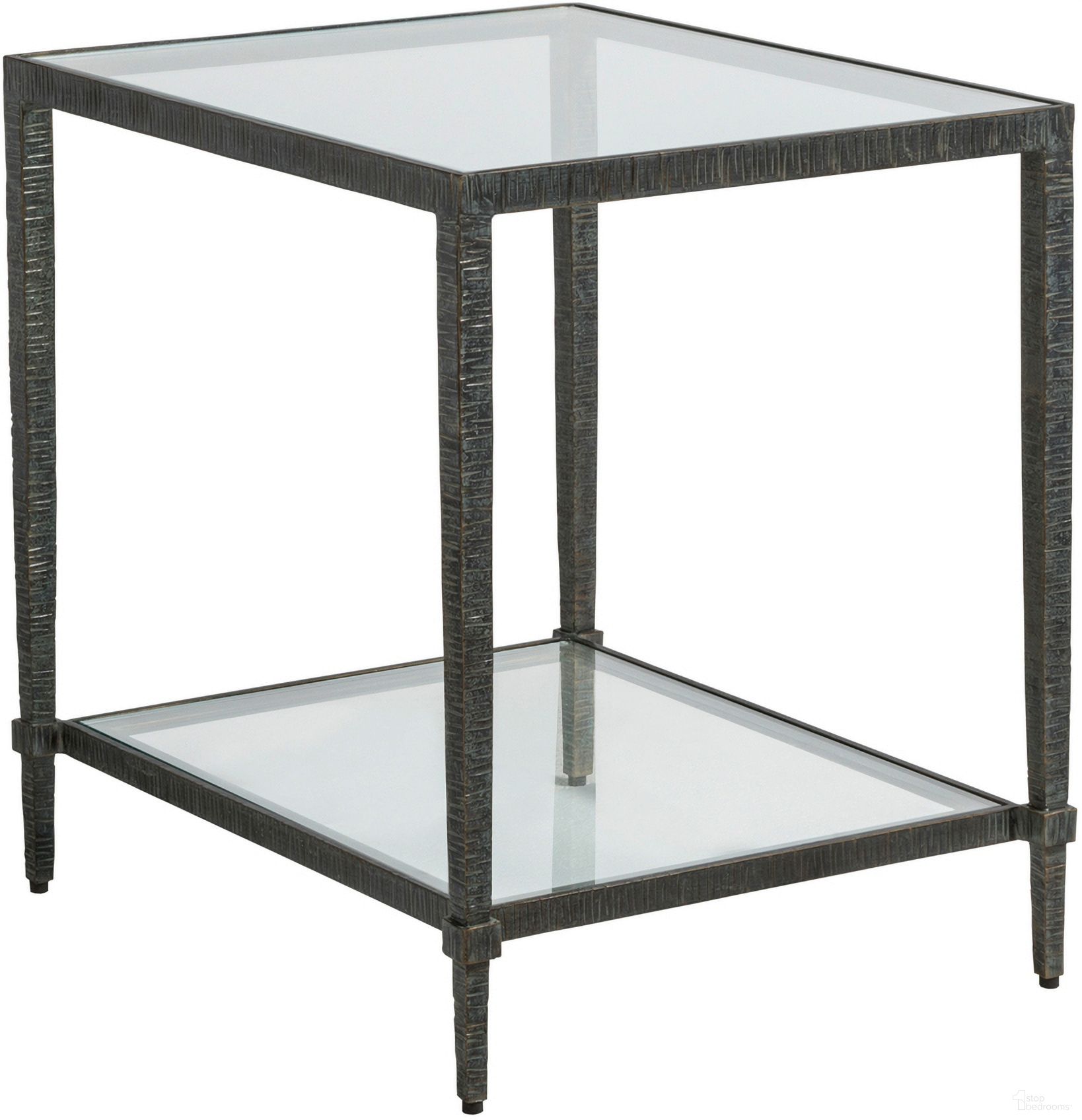 The appearance of Metal Designs Claret Rectangular End Table In St. Laurent designed by Artistica Home in the traditional interior design. This st. laurent piece of furniture was selected by 1StopBedrooms from Metal Designs Collection to add a touch of cosiness and style into your home. Sku: 2233-953-44. Material: Metal.