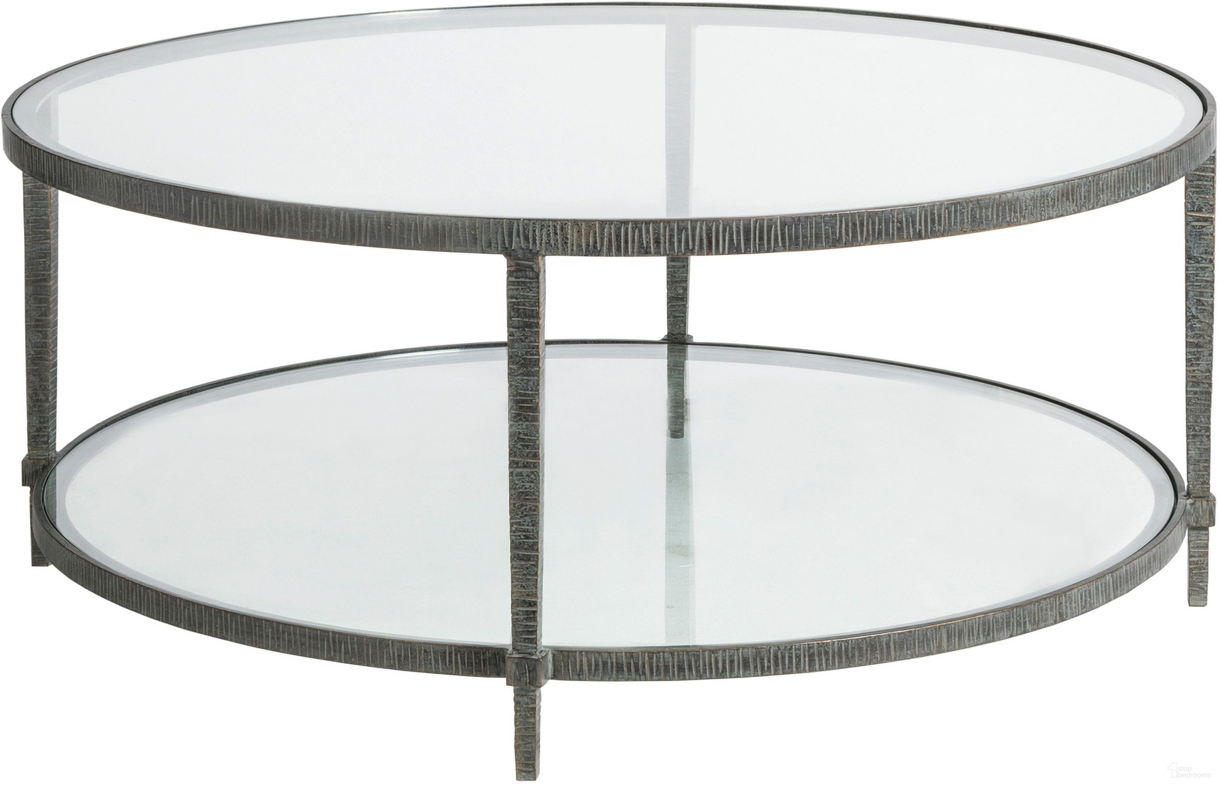 The appearance of Metal Designs Claret Round Cocktail Table In St. Laurent designed by Artistica Home in the traditional interior design. This st. laurent piece of furniture was selected by 1StopBedrooms from Metal Designs Collection to add a touch of cosiness and style into your home. Sku: 2233-943-44. Material: Metal.