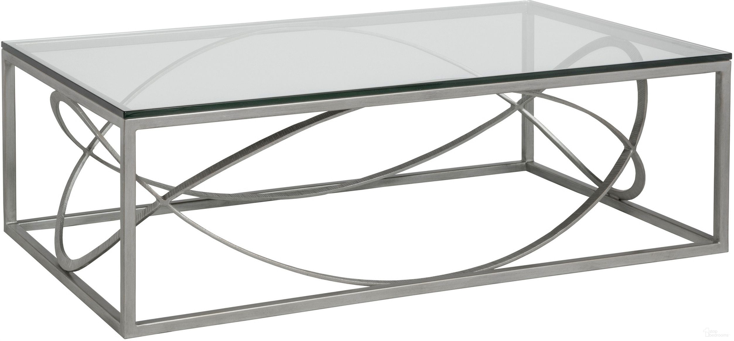The appearance of Metal Designs Ellipse Rectangular Cocktail Table In Argento designed by Artistica Home in the modern / contemporary interior design. This argento piece of furniture was selected by 1StopBedrooms from Metal Designs Collection to add a touch of cosiness and style into your home. Sku: 2234-945-46. Material: Metal.