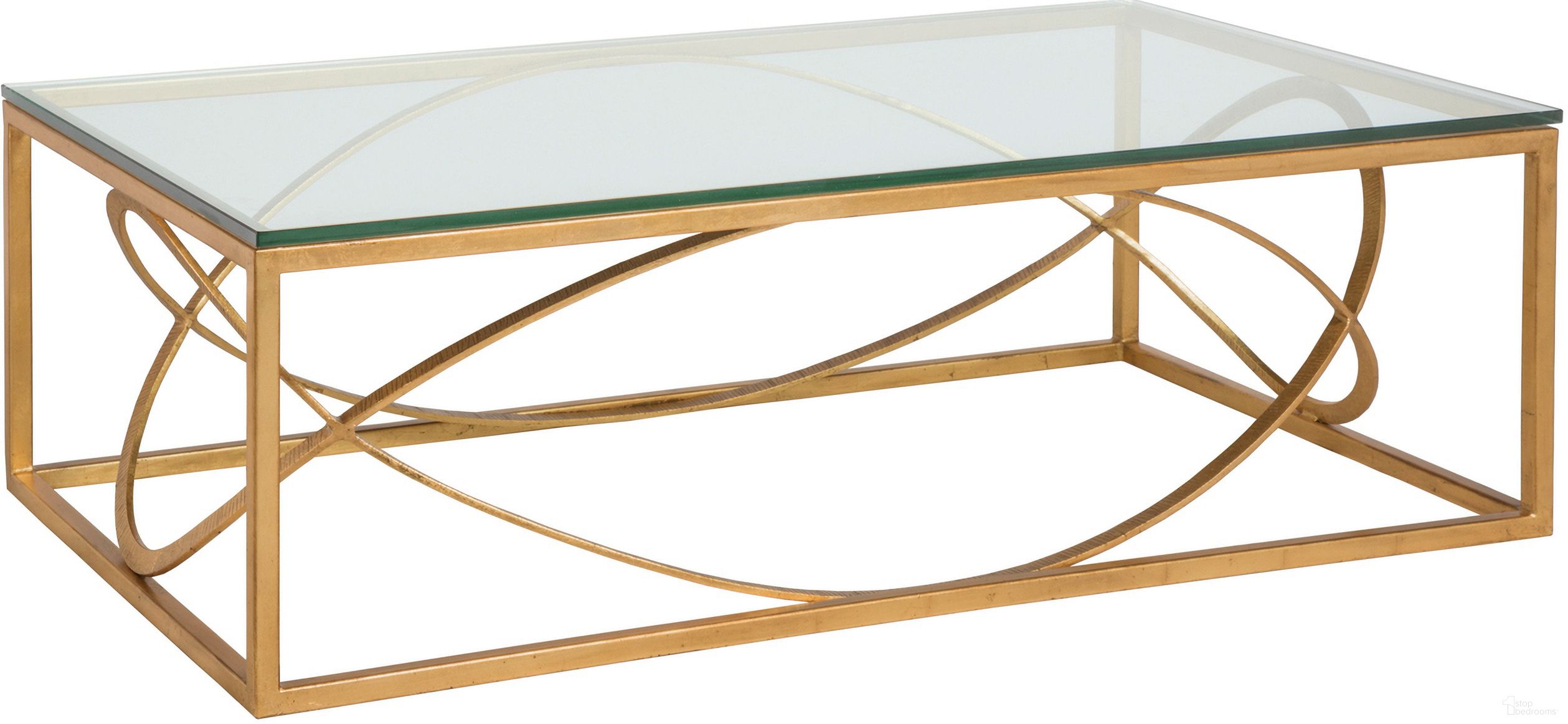 The appearance of Metal Designs Ellipse Rectangular Cocktail Table In Gold designed by Artistica Home in the modern / contemporary interior design. This gold piece of furniture was selected by 1StopBedrooms from Metal Designs Collection to add a touch of cosiness and style into your home. Sku: 2234-945-48. Material: Metal.