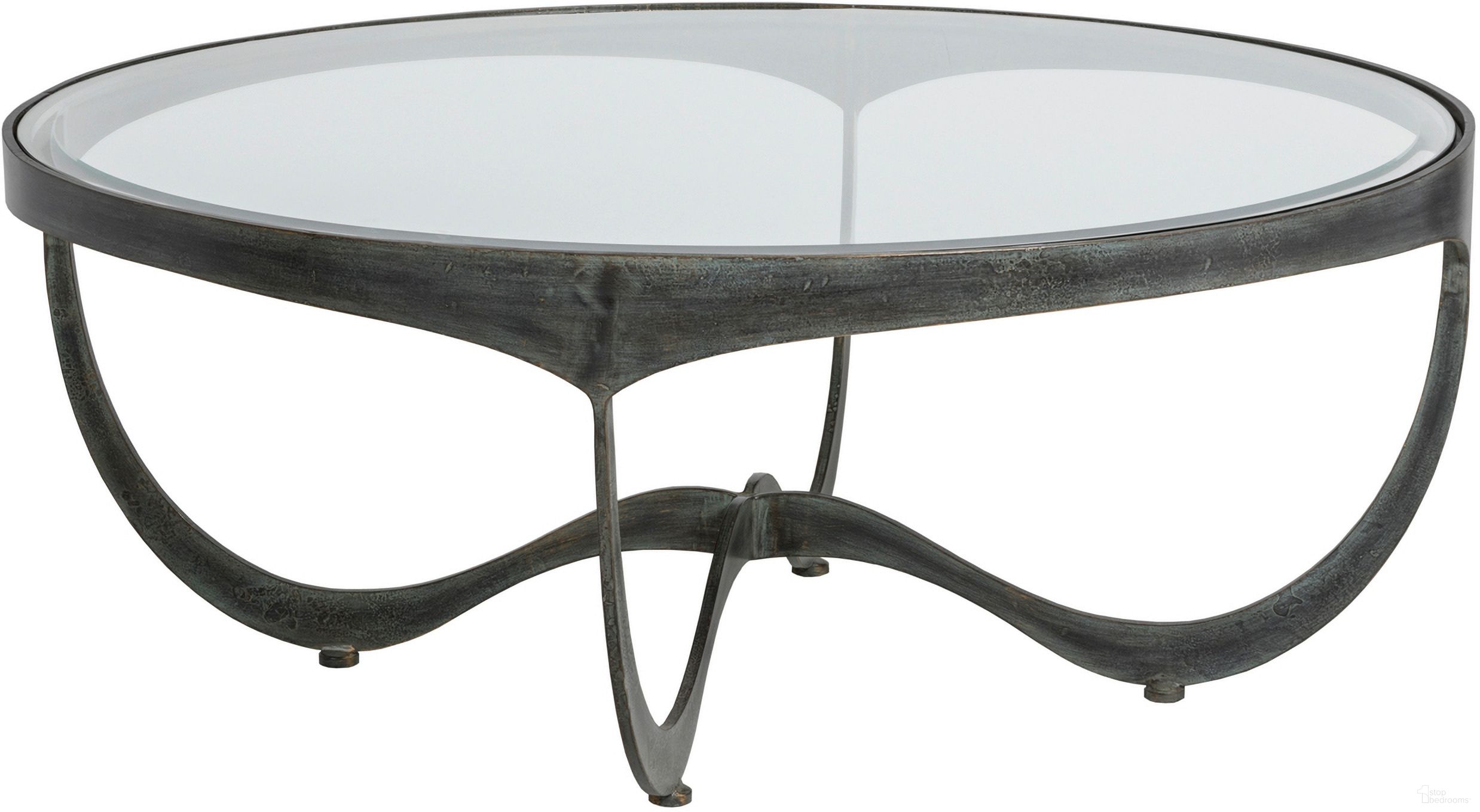 The appearance of Metal Designs Sophie Round Cocktail Table In St. Laurent designed by Artistica Home in the modern / contemporary interior design. This st. laurent piece of furniture was selected by 1StopBedrooms from Metal Designs Collection to add a touch of cosiness and style into your home. Sku: 2232-943-44. Material: Metal.