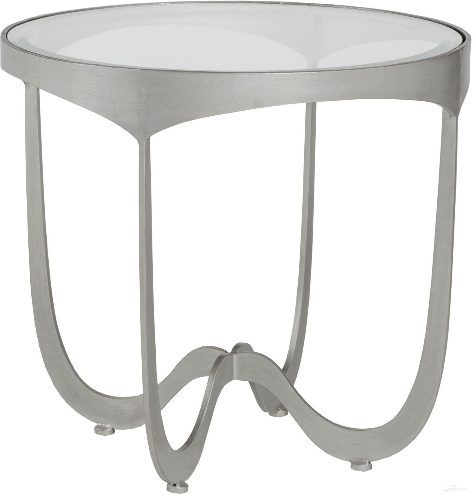 The appearance of Metal Designs Sophie Round End Table In Argento designed by Artistica Home in the modern / contemporary interior design. This argento piece of furniture was selected by 1StopBedrooms from Metal Designs Collection to add a touch of cosiness and style into your home. Sku: 2232-953-46. Material: Metal.