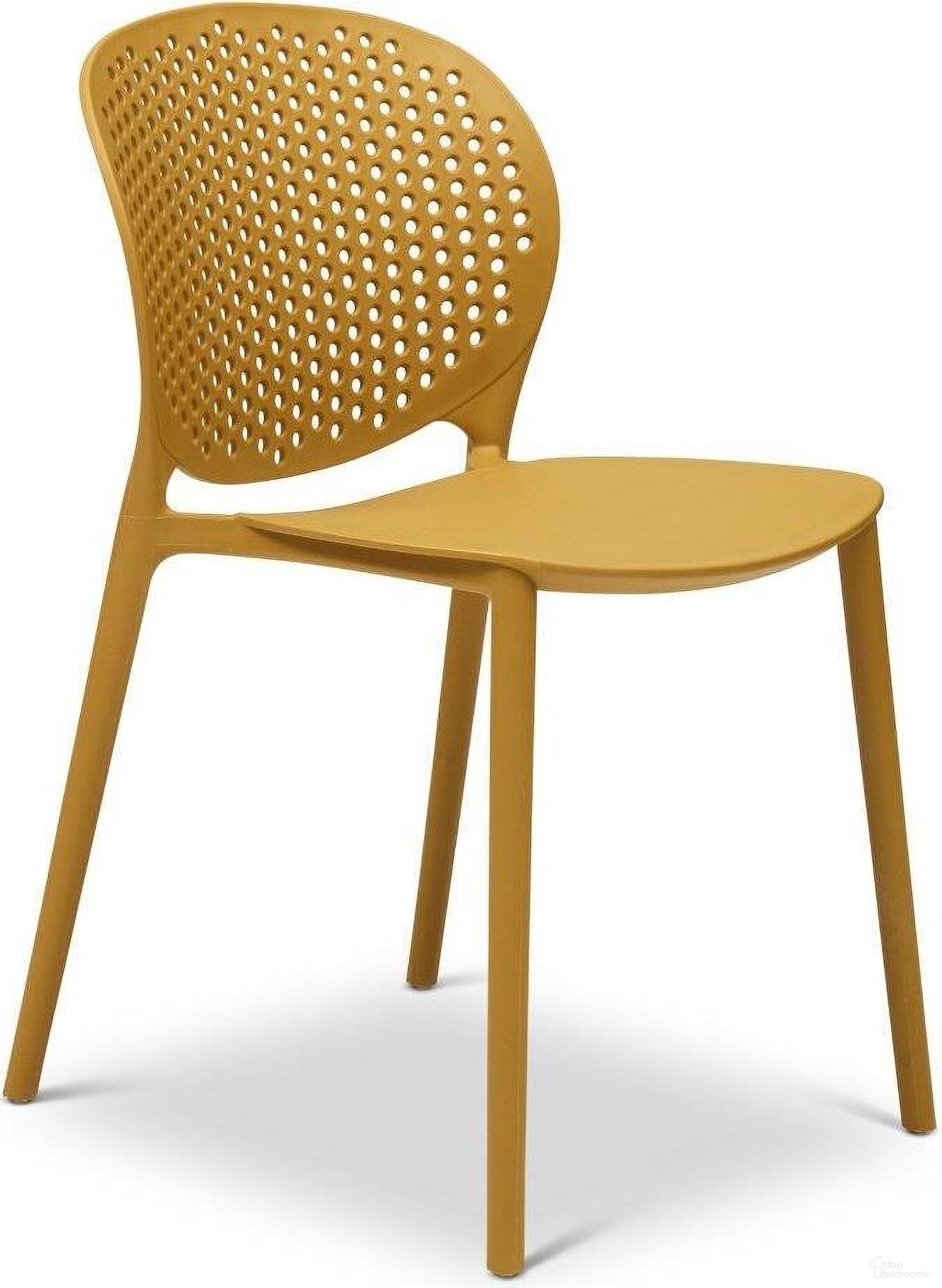 The appearance of Metro Bailey Side Chair Set Of 4 In Ginger Seat designed by Urbia in the modern / contemporary interior design. This ginger piece of furniture  was selected by 1StopBedrooms from Metro Collection to add a touch of cosiness and style into your home. Sku: CDH-BLY-SC-GNR-4CT. Material: Polypropylene. Chair Type: Side Chair.