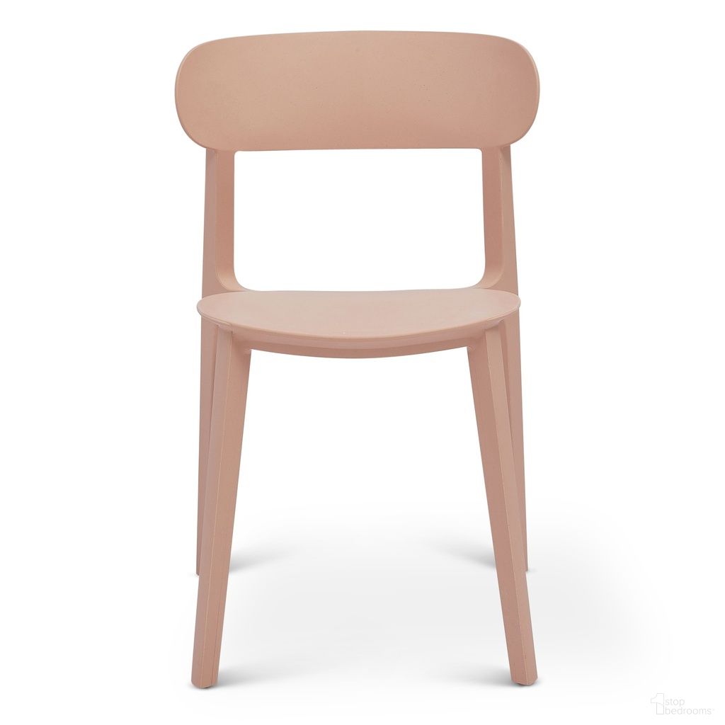 The appearance of Metro Spencer Eco-Friendly Outdoor Stacking Chair Set of 4 In Dusty Rose designed by Urbia in the modern / contemporary interior design. This dusty rose piece of furniture was selected by 1StopBedrooms from Metro Collection to add a touch of cosiness and style into your home. Sku: CDH-SPN-SC-WP47-4CT. Material: Polypropylene.