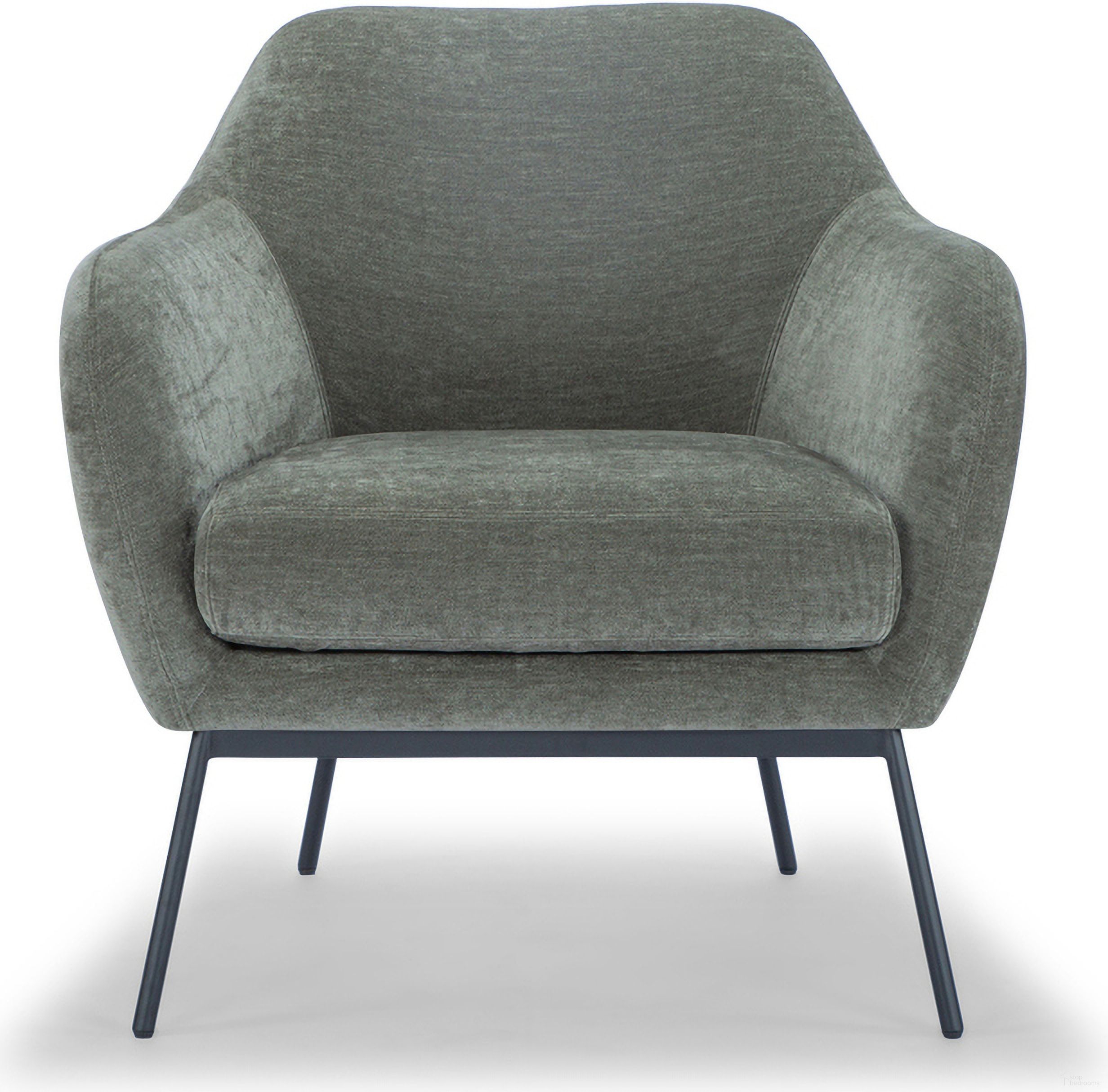 The appearance of Metro Zurich Accent Chair In Forest Green designed by Urbia in the modern / contemporary interior design. This forest green piece of furniture  was selected by 1StopBedrooms from Metro Collection to add a touch of cosiness and style into your home. Sku: VF-ZURICH-352FGBLK. Material: Chenille.