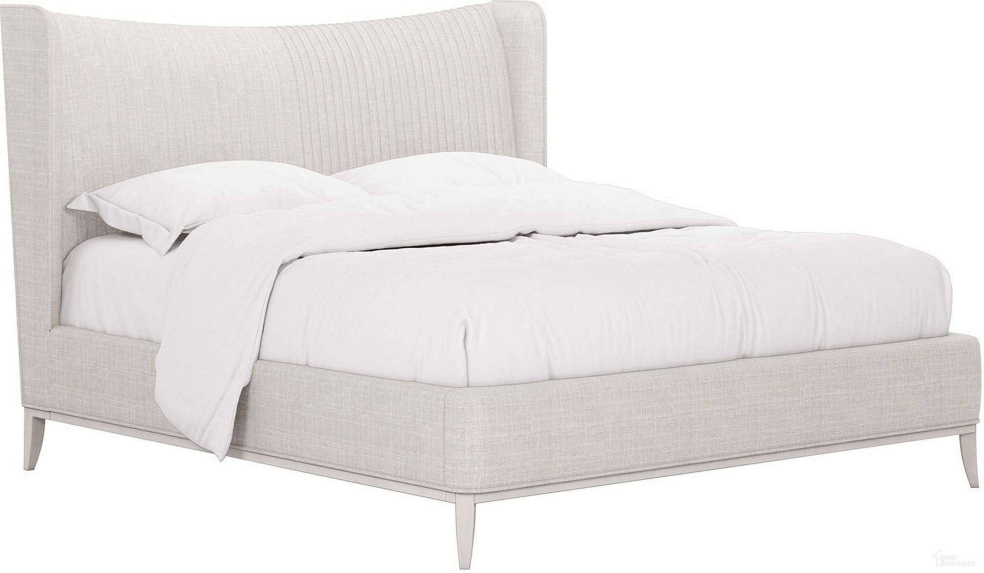 The appearance of Mezzanine Queen Upholstered Shelter Bed In Light Gray designed by A.R.T. in the transitional interior design. This light gray piece of furniture was selected by 1StopBedrooms from Mezzanine Collection to add a touch of cosiness and style into your home. Sku: 325125-2249HB;325125-2249FB;325125-2249RS. Bed Size: Queen. Material: Poplar. Bed Type: Upholstered Bed.