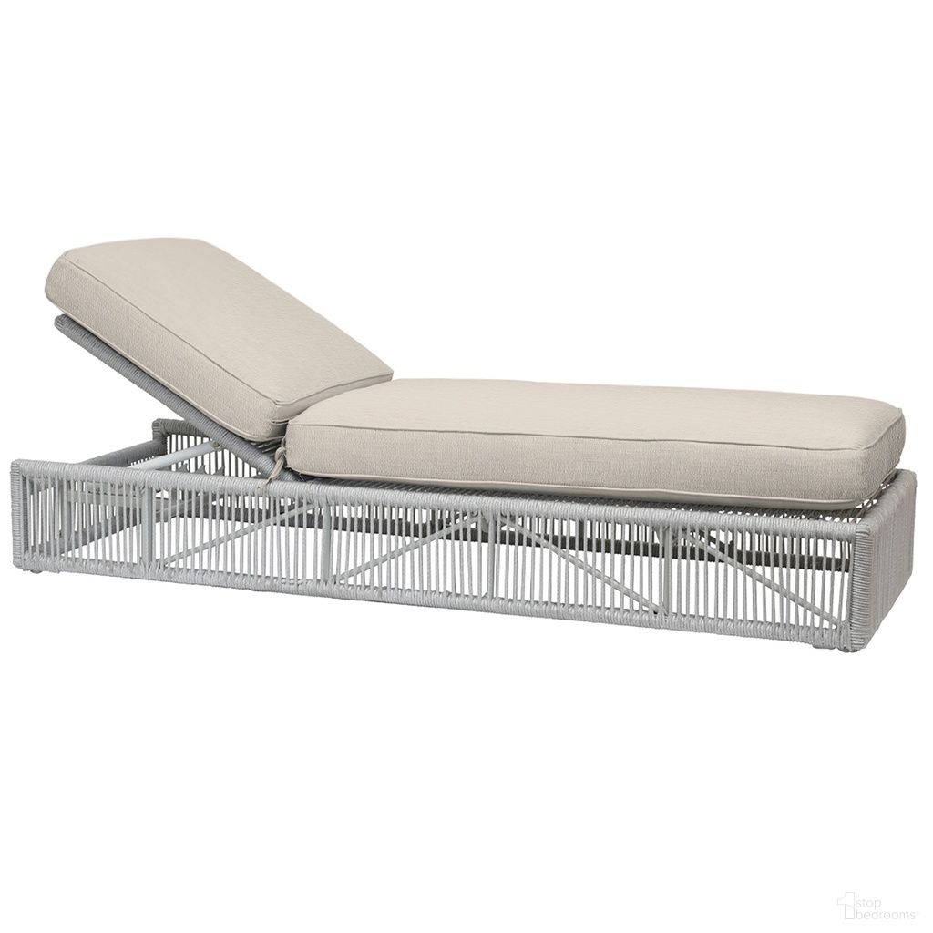 The appearance of Miami Adjustable Chaise in Echo Ash designed by Sunset West in the modern / contemporary interior design. This echo ash piece of furniture  was selected by 1StopBedrooms from Miami Collection to add a touch of cosiness and style into your home. Sku: SW4401-9-EASH-STKIT. Material: Olefin Rope.