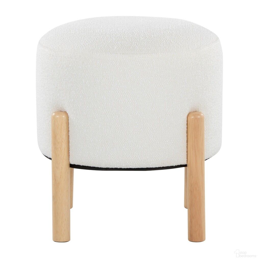 The appearance of Michelle Terry Ottoman In Natural and Cream designed by Lumisource in the modern / contemporary interior design. This natural/cream piece of furniture  was selected by 1StopBedrooms from Michelle Collection to add a touch of cosiness and style into your home. Sku: OT-MCHLLTERRY NACR. Material: Foam.