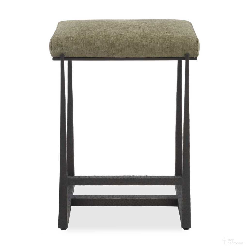 The appearance of Midas Counter Stool In Bronze and Green designed by Uttermost in the modern / contemporary interior design. This bronze and green piece of furniture was selected by 1StopBedrooms from Midas Collection to add a touch of cosiness and style into your home. Sku: 53031. Material: Iron.