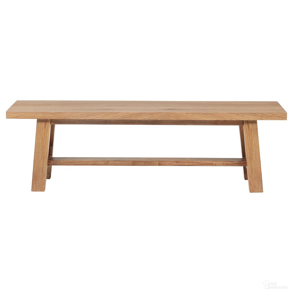 The appearance of Middleton 60 Inch Wood Backless Dining Bench In Natural designed by Coaster in the modern / contemporary interior design. This natural piece of furniture  was selected by 1StopBedrooms from Middleton Collection to add a touch of cosiness and style into your home. Sku: 108543. Material: MDF.