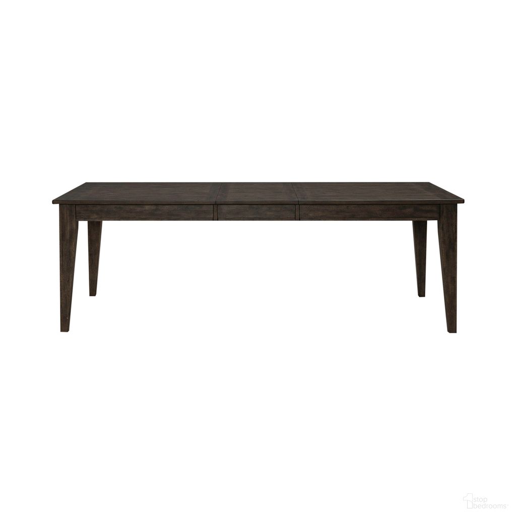 The appearance of Midland Falls Rectangular Leg Table In Brown designed by Liberty in the transitional interior design. This brown piece of furniture was selected by 1StopBedrooms from Midland Falls Collection to add a touch of cosiness and style into your home. Sku: 826-T4090. Table Base Style: Legs. Table Top Shape: Rectangular. Material: Rubberwood. Size: 90" x 40".