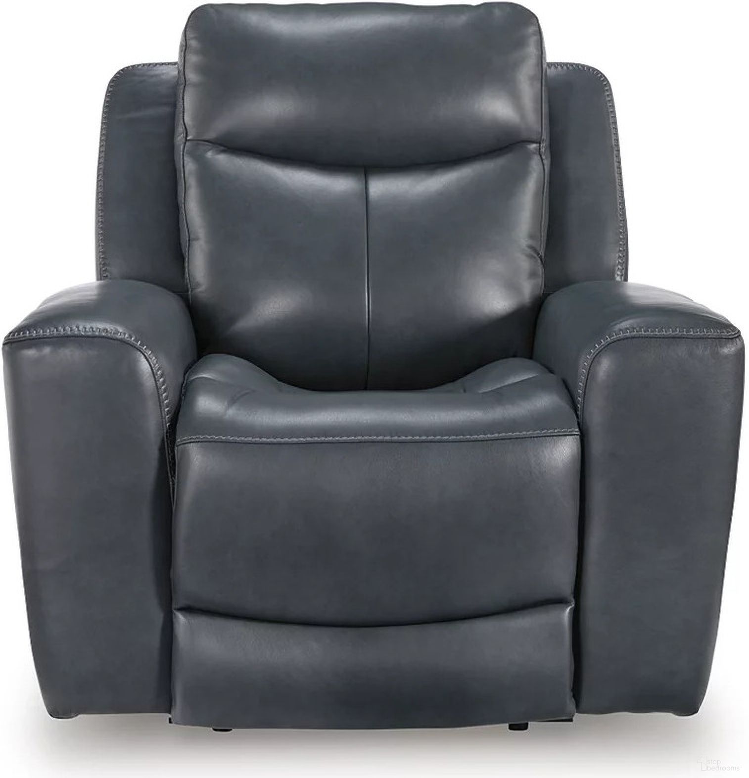 The appearance of Mighty Moves Power Recliner In Admiral designed by Signature Design by Ashley in the modern / contemporary interior design. This admiral piece of furniture was selected by 1StopBedrooms from Mighty Moves Collection to add a touch of cosiness and style into your home. Sku: NCU1210013. Material: Leather Match.