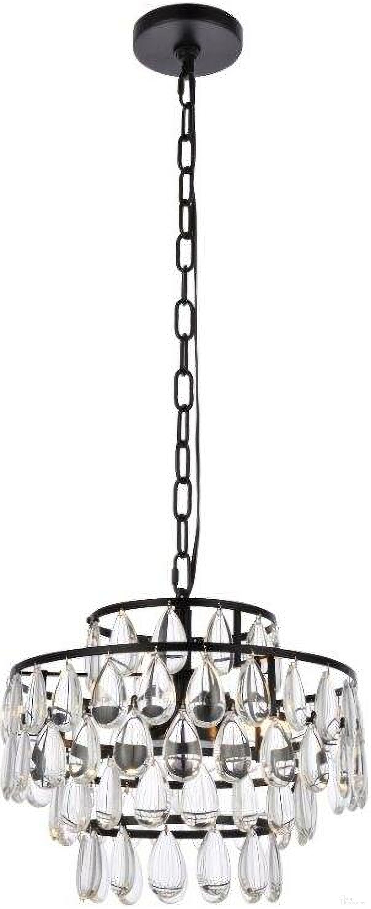 Mila 14 Inch Pendant In Black