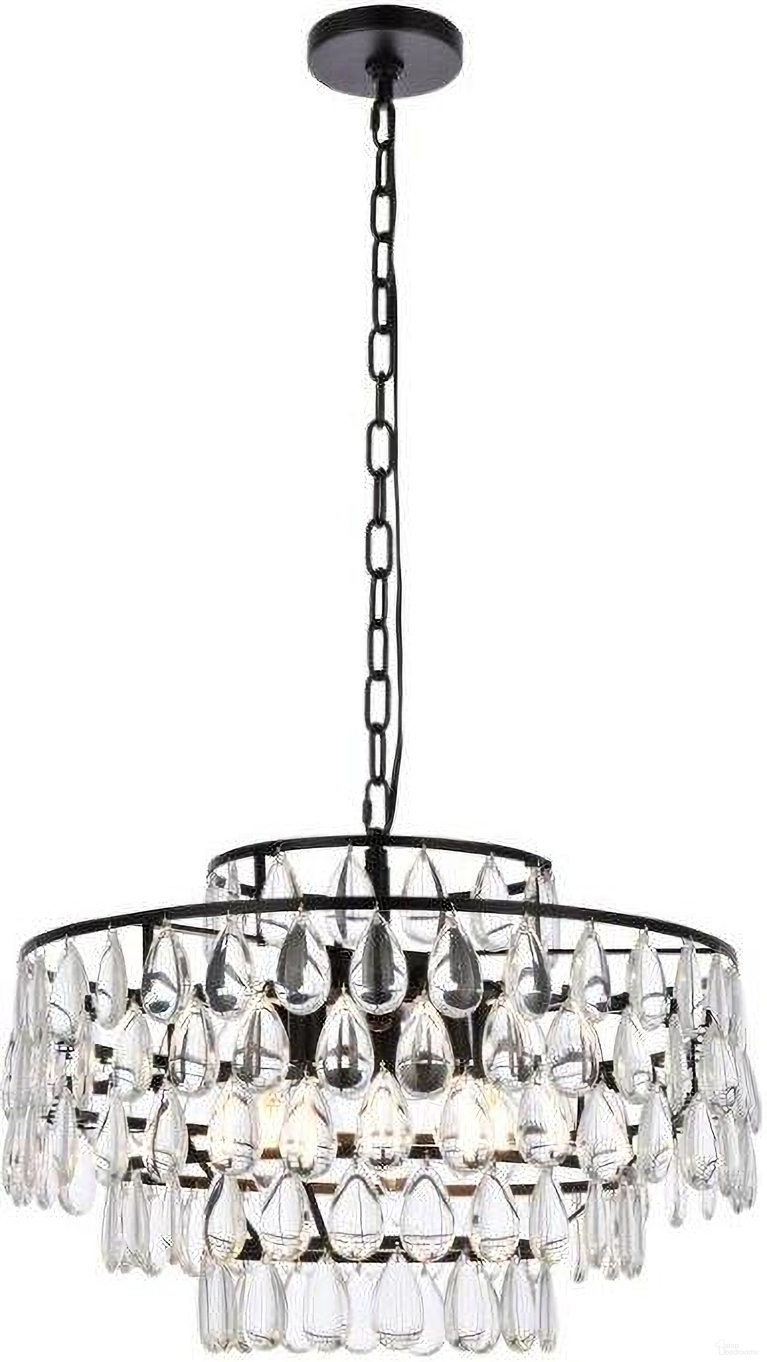 Mila 20 Inch Pendant In Black