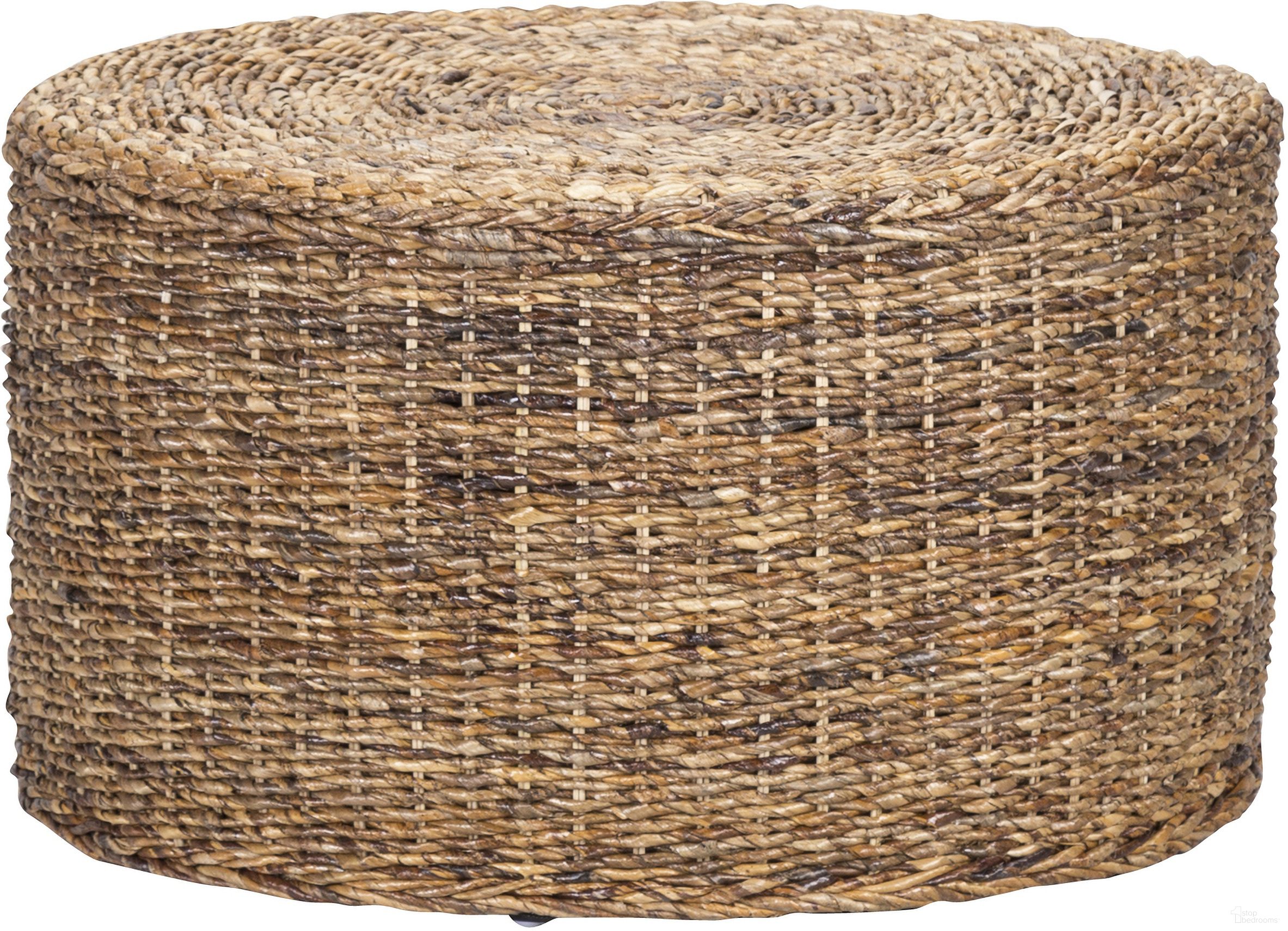 The appearance of Milan 32 Inch Round Coffee Table In Multi Brown designed by Classic Home in the transitional interior design. This multi brown piece of furniture was selected by 1StopBedrooms from Milan Collection to add a touch of cosiness and style into your home. Sku: PL11591. Material: Rattan Abaca.