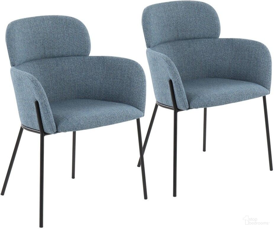 The appearance of Milan Chair Set of 2 In Black designed by Lumisource in the modern / contemporary interior design. This black piece of furniture was selected by 1StopBedrooms from Milan Collection to add a touch of cosiness and style into your home. Sku: CH-MILAN BKNBU2. Material: Metal. Chair Type: Arm Chair.