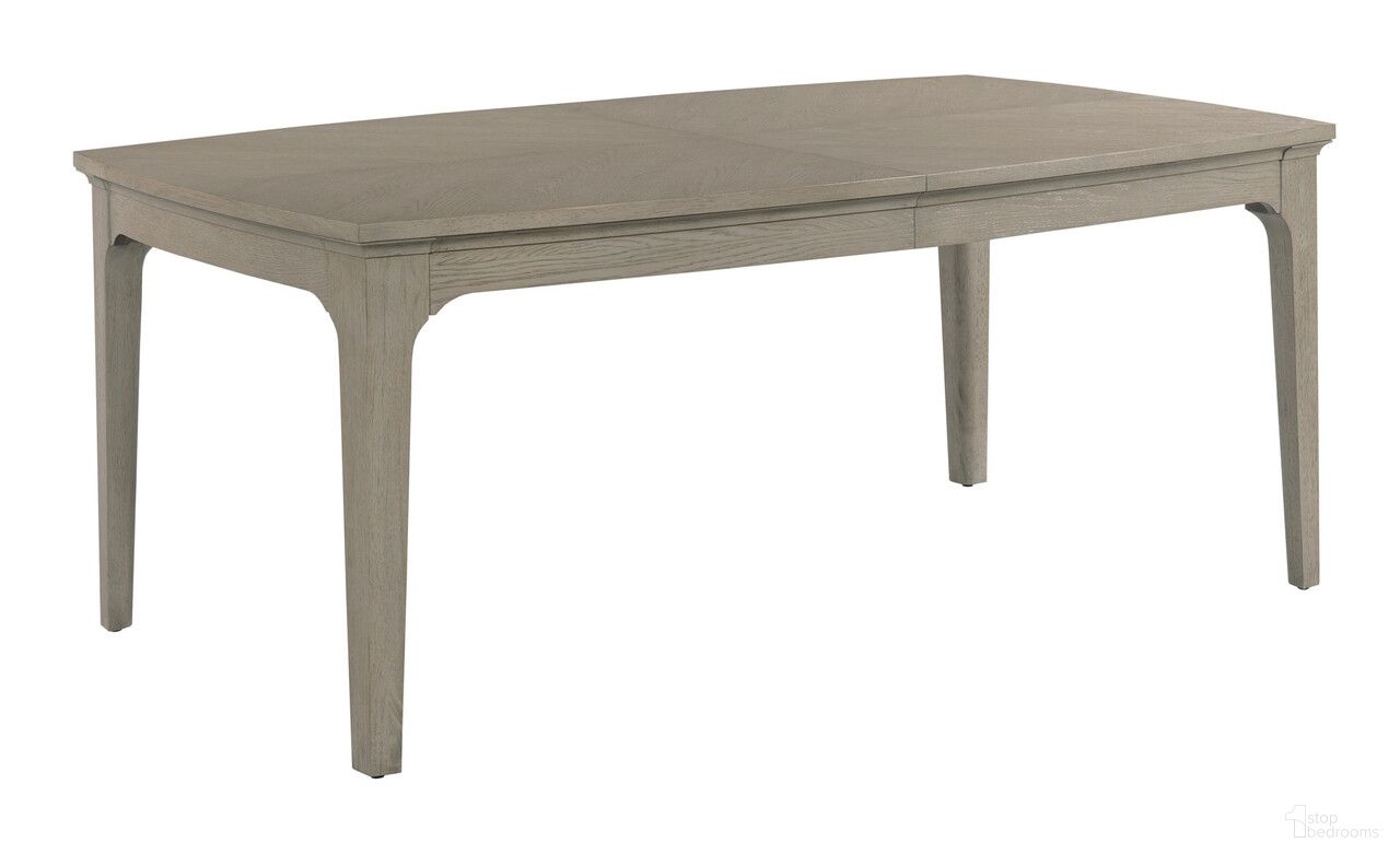 Rectangular Shape Dining Table Milan Sterling Rectangular Dining Table In Bronze and Stone by American ...