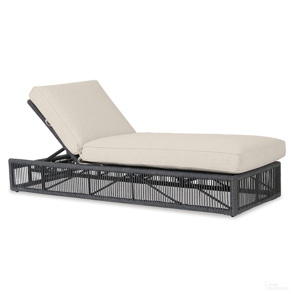 The appearance of Milano Adjustable Chaise in Echo Ash designed by Sunset West in the modern / contemporary interior design. This echo ash piece of furniture was selected by 1StopBedrooms from Milano Collection to add a touch of cosiness and style into your home. Sku: SW4101-9-EASH-STKIT. Material: Olefin Rope.