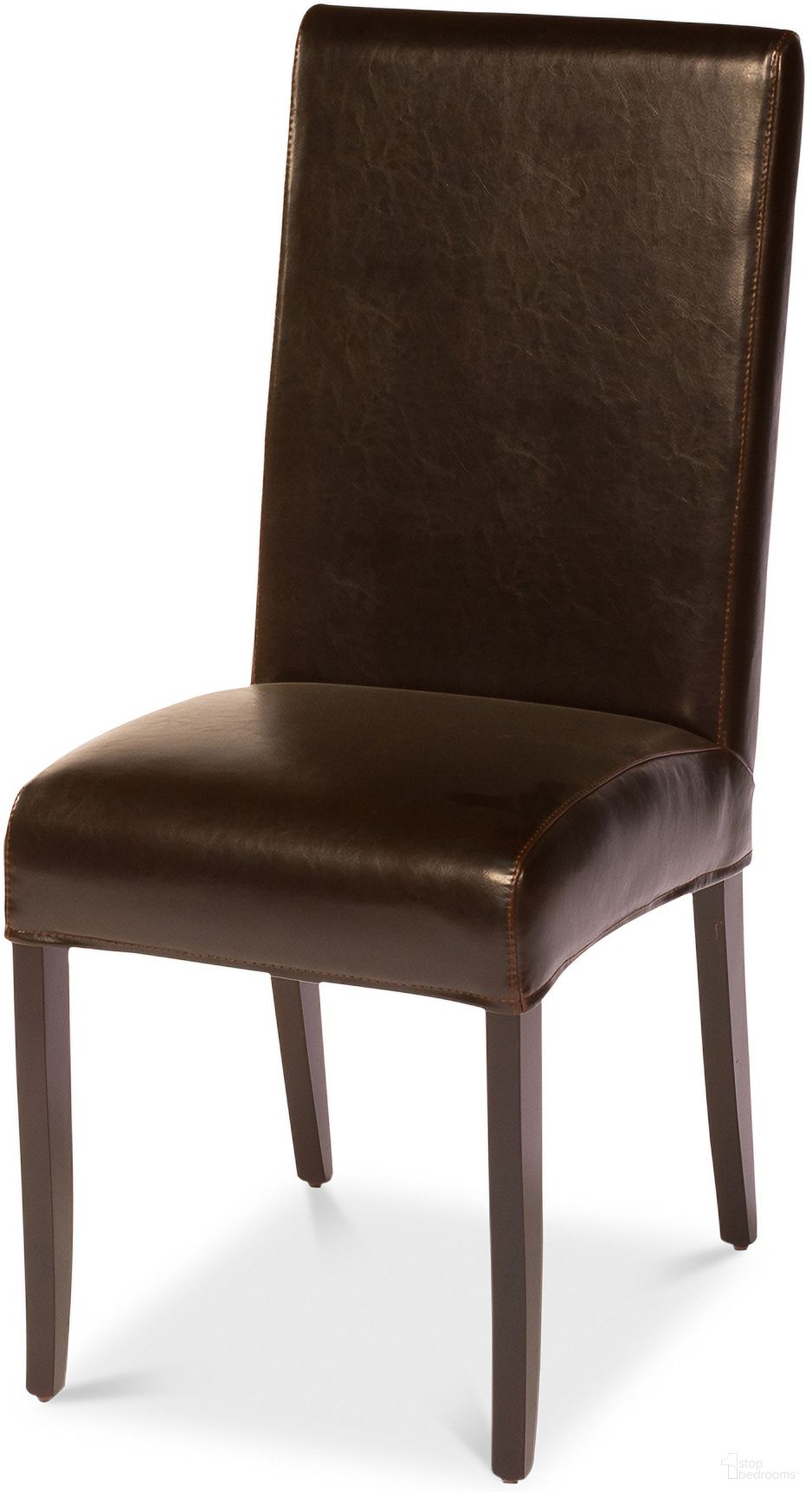 The appearance of Milano Brown Leather Side Chair Set Of 2 designed by Sarreid in the coastal interior design. This brown piece of furniture was selected by 1StopBedrooms from Milano Collection to add a touch of cosiness and style into your home. Sku: 15662. Chair Type: Side Chair.