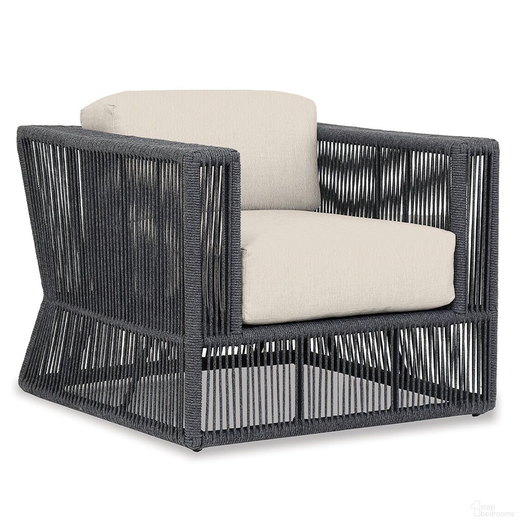 The appearance of Milano Club Chair in Echo Ash designed by Sunset West in the modern / contemporary interior design. This echo ash piece of furniture was selected by 1StopBedrooms from Milano Collection to add a touch of cosiness and style into your home. Sku: SW4101-21-EASH-STKIT. Material: Olefin Rope.