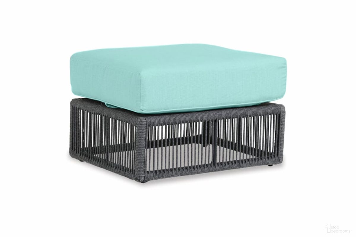 The appearance of Milano Ottoman in Dupione Celeste designed by Sunset West in the modern / contemporary interior design. This dupione celeste piece of furniture was selected by 1StopBedrooms from Milano Collection to add a touch of cosiness and style into your home. Sku: SW4101-OTT-8067. Material: Olefin Rope.