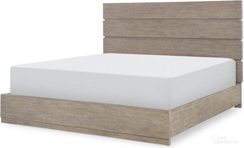 The appearance of Milano Sandstone King Panel Bed By Rachael Ray designed by Legacy Classic in the transitional interior design. This beige piece of furniture was selected by 1StopBedrooms from Milano Collection to add a touch of cosiness and style into your home. Sku: 9660-4901;9660-4106;9660-4116. Bed Type: Panel Bed. Bed Size: King. Material: Rubberwood.