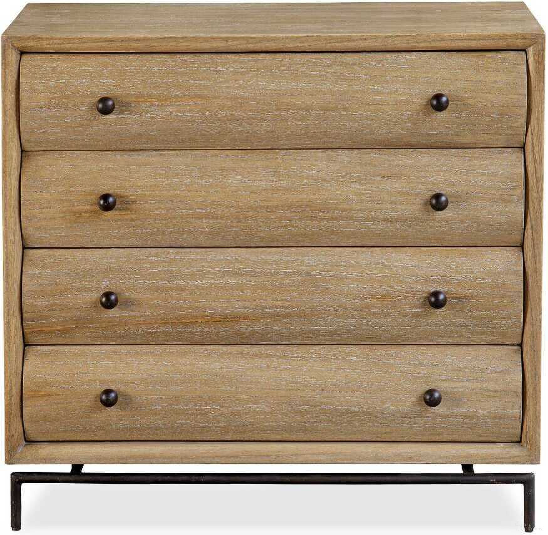 The appearance of Millard Curved 4 Drawer Chest In Woodtone designed by Uttermost in the modern / contemporary interior design. This woodtone piece of furniture  was selected by 1StopBedrooms from Millard Collection to add a touch of cosiness and style into your home. Sku: 50122. Material: Wood.