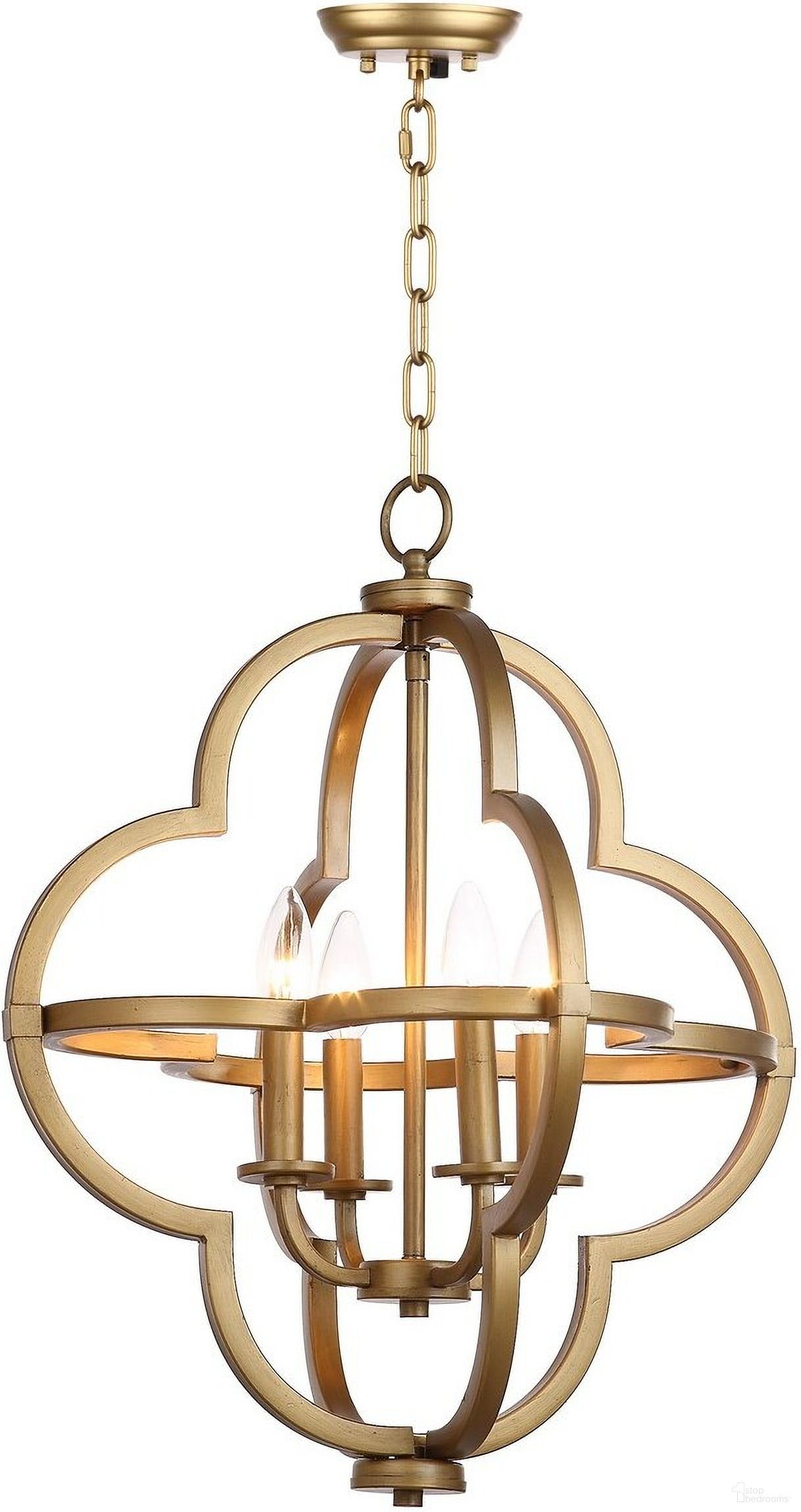 The appearance of Millard Gold 18.5 Inch Adjustable Orb Pendant designed by Safavieh in the modern / contemporary interior design. This gold piece of furniture  was selected by 1StopBedrooms from Safavieh LIT Collection to add a touch of cosiness and style into your home. Sku: LIT4373A. Material: Iron.