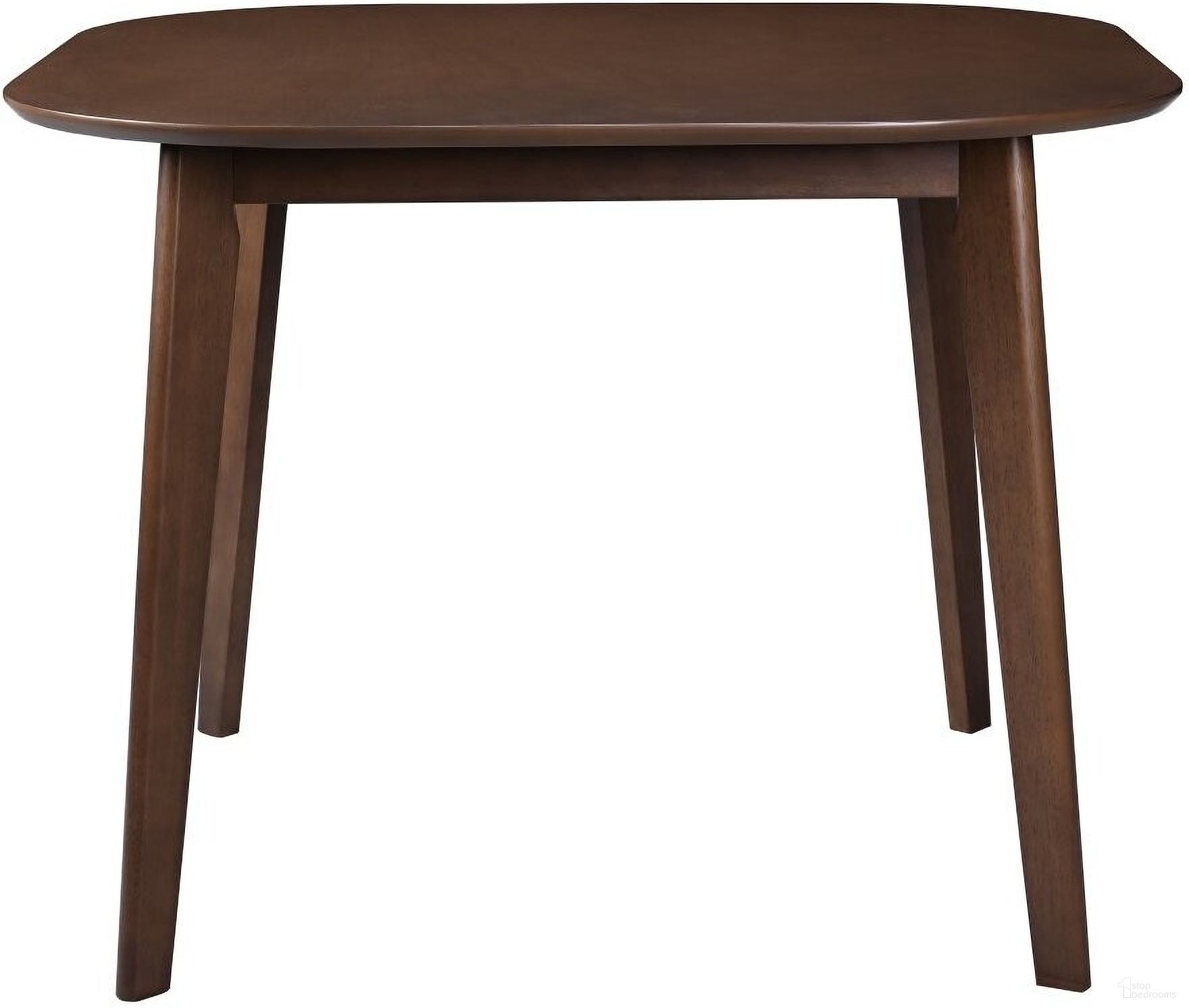 Miller 39 Inch Square Dining Table In Walnut