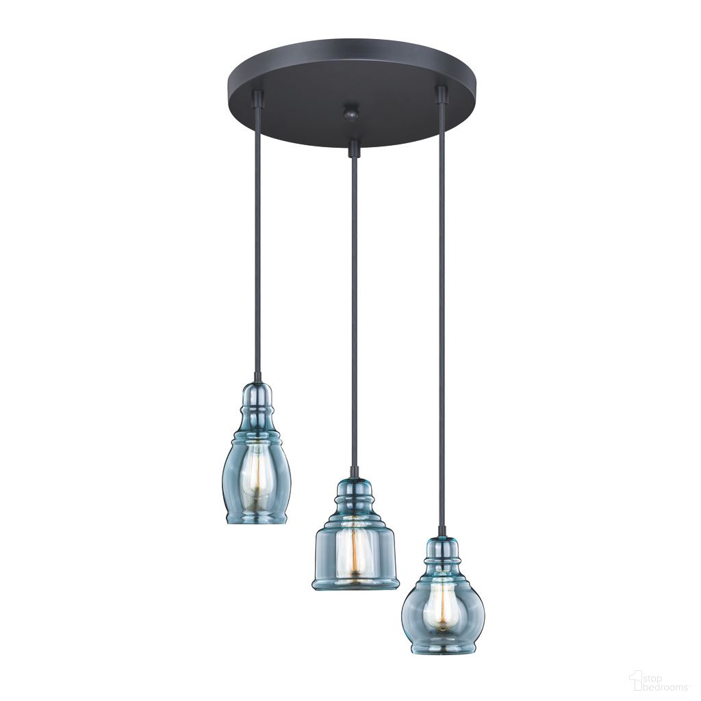 The appearance of Millie 3L Assorted Mini Pendant In Oil Rubbed Bronze designed by Vaxcel in the country / farmhouse interior design. This oil rubbed bronze piece of furniture was selected by 1StopBedrooms from Millie Collection to add a touch of cosiness and style into your home. Sku: P0249. Material: Steel.