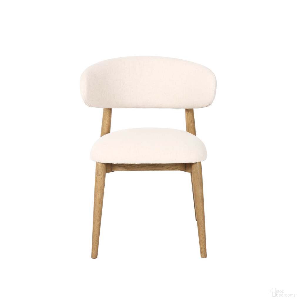 The appearance of Milo Dining Chair In Savile Flax and Natural designed by LH Imports in the transitional interior design. This savile flax/natural piece of furniture  was selected by 1StopBedrooms from Milo Collection to add a touch of cosiness and style into your home. Sku: SNH-79-SF. Material: Ash Wood. Chair Type: Side Chair.