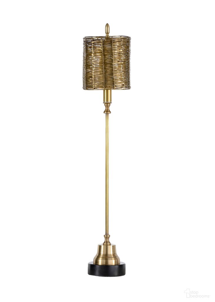 Milo Lamp Brass In Gold