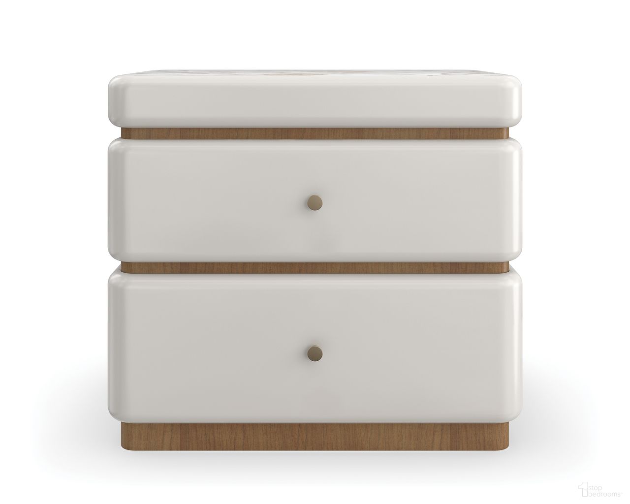 The appearance of Milos Nightstand In White designed by Caracole in the modern / contemporary interior design. This white piece of furniture was selected by 1StopBedrooms from Milos Collection to add a touch of cosiness and style into your home. Sku: M153-023-061. Material: Marble.