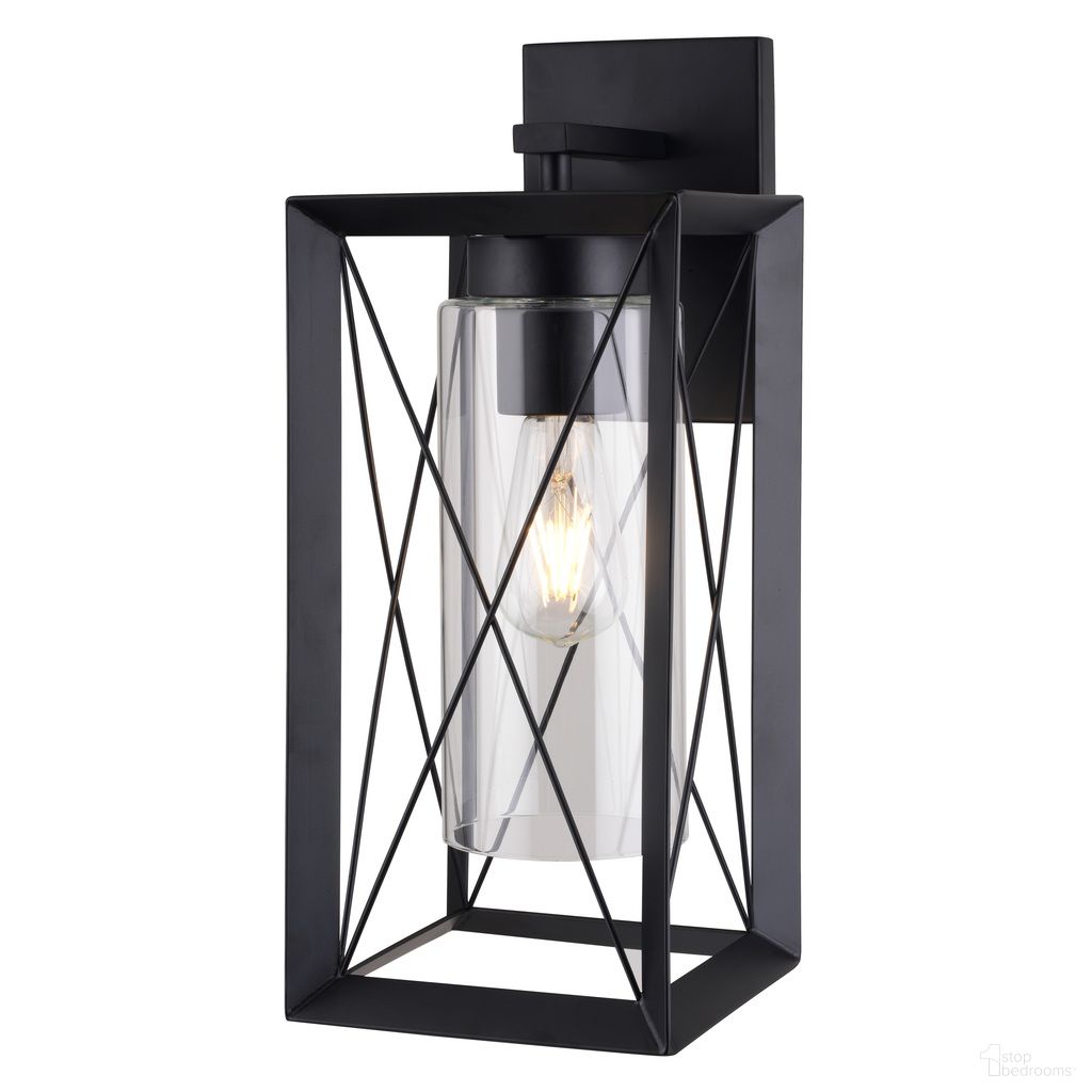 Milton 7 Inch Outdoor Wall Light In Matte Black