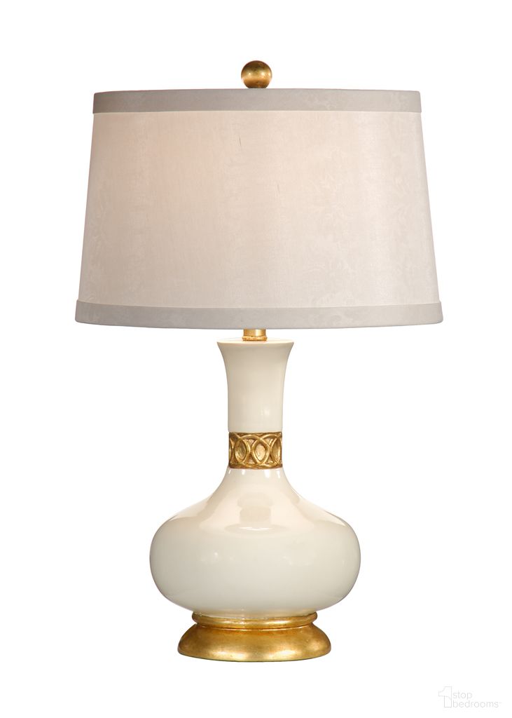 Mimi Lamp In White and Cream