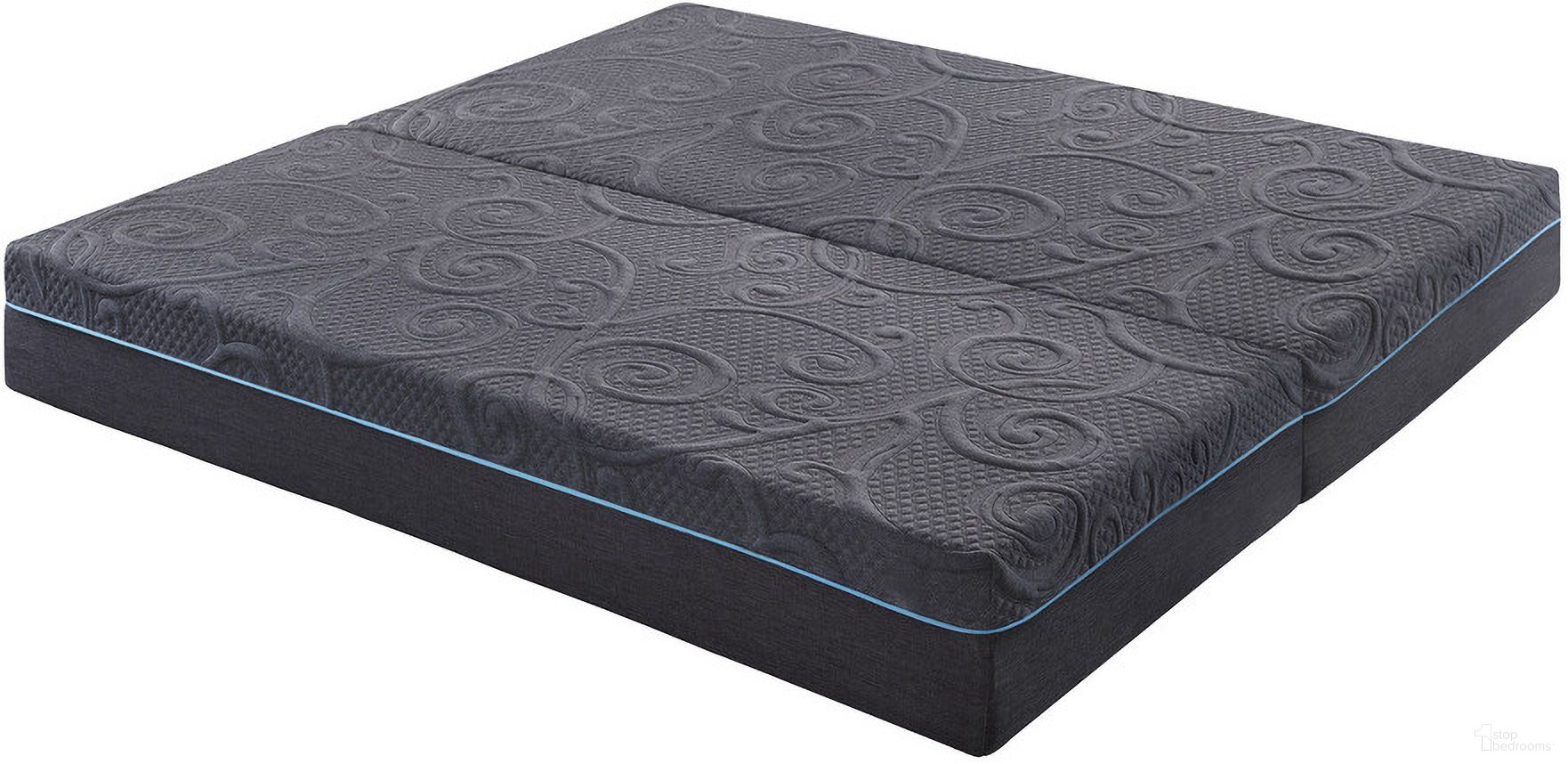 The appearance of Mira 11 Inch Split Eastern King Gel-Infused Memory Foam Hybrid Mattress designed by Homelegance in the modern / contemporary interior design. This gray piece of furniture  was selected by 1StopBedrooms from Mira Collection to add a touch of cosiness and style into your home. Sku: MT-H11ET;MT-H11ET. Bed Size: King. Comfort Level: Medium. Mattress Top: Memory Foam Top. Mattress Type: Memory Foam. Mattress Thickness: 11". Material: Foam. Comfort Level: Medium. Mattress Size: Split King.