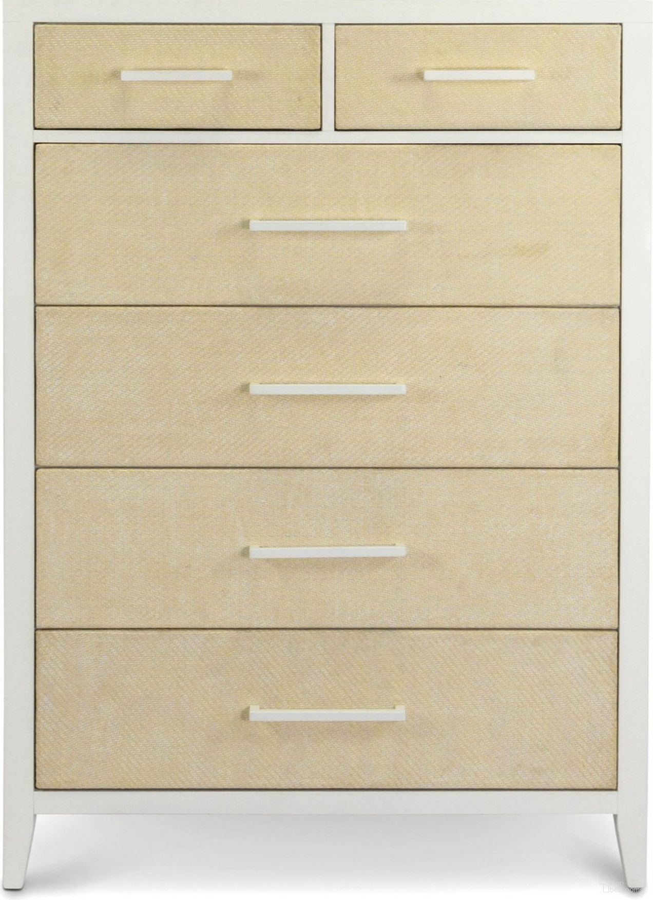 The appearance of Miramar 6 Drawer Woven Chest In White and Brown designed by Sea Winds Trading in the coastal interior design. This white and brown piece of furniture was selected by 1StopBedrooms from Miramar Collection to add a touch of cosiness and style into your home. Sku: B77735-SAND. Material: Wood.