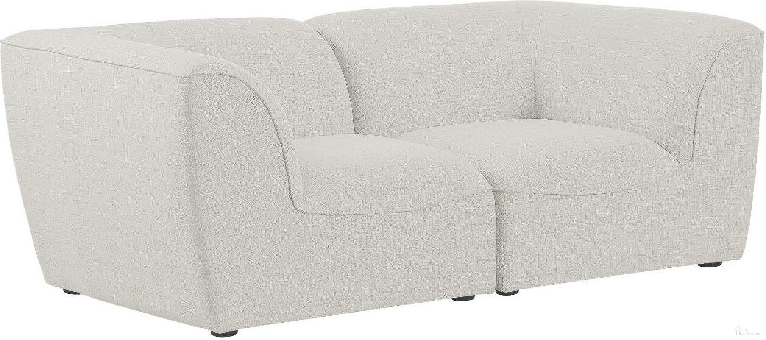 The appearance of Miramar Durable Linen Textured 2 Seater Modular Sofa with Arm Support In Cream/Espresso designed by Meridian in the modern / contemporary interior design. This cream piece of furniture was selected by 1StopBedrooms from Miramar Collection to add a touch of cosiness and style into your home. Sku: 683Cream-Corner;683Cream-Corner. Material: Wood.