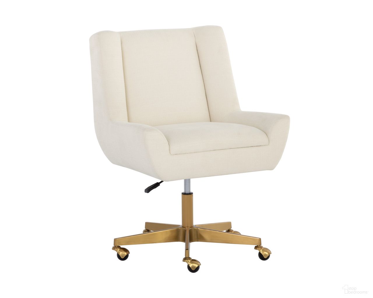 Mirian Office Chair In Zenith Alabaster