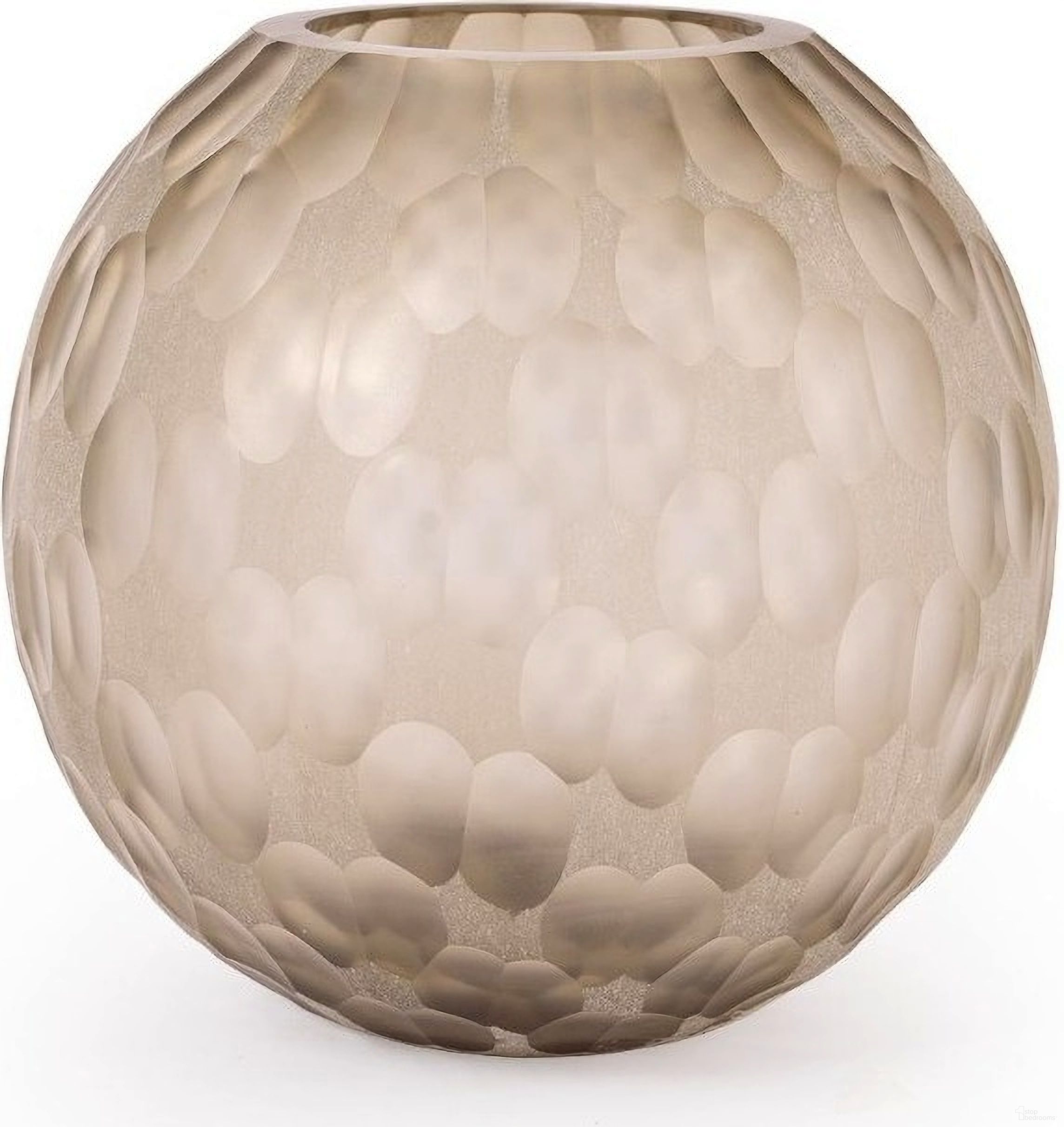 Mirriam Small Vase In Powder White