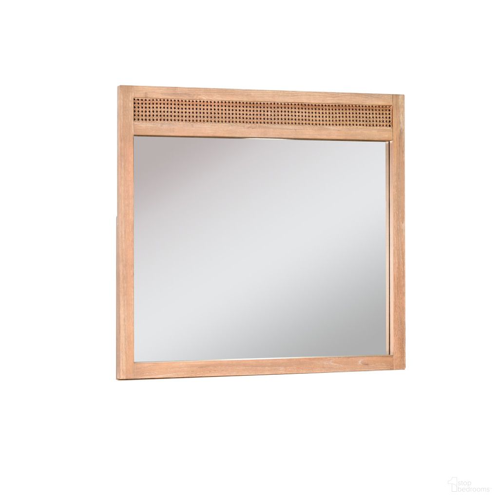 The appearance of Mirror In Oak Grove designed by Sunny Designs in the modern / contemporary interior design. This oak grove piece of furniture was selected by 1StopBedrooms from to add a touch of cosiness and style into your home. Sku: 2377OG-M. Material: Solid Wood.