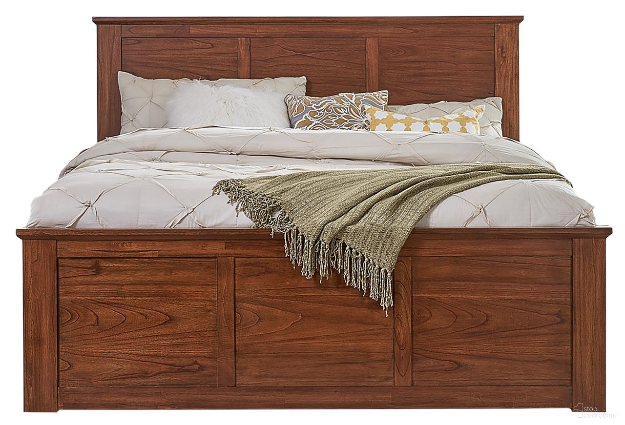 Mission Hill Medium Harvest Queen Captains Storage Bed