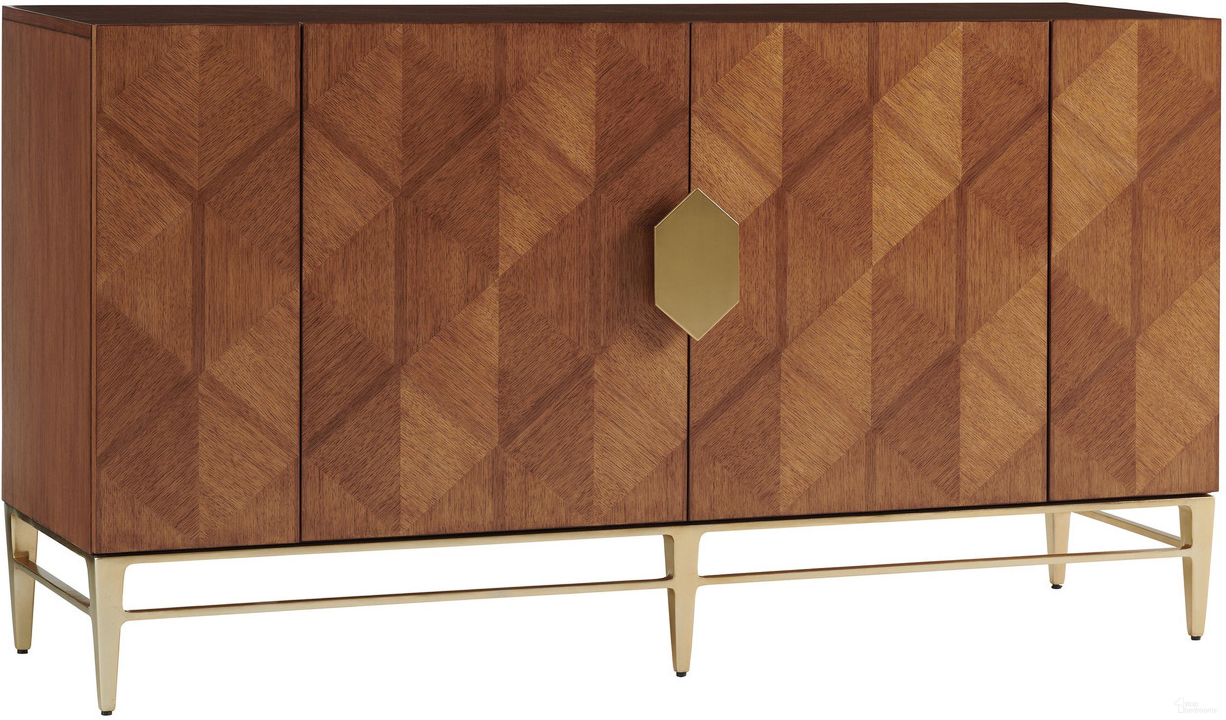 The appearance of Palm Desert Mission Hills Buffet In Sonoran designed by Tommy Bahama in the modern / contemporary interior design. This sonoran piece of furniture was selected by 1StopBedrooms from Palm Desert Collection to add a touch of cosiness and style into your home. Sku: 575-852. Material: Wood.