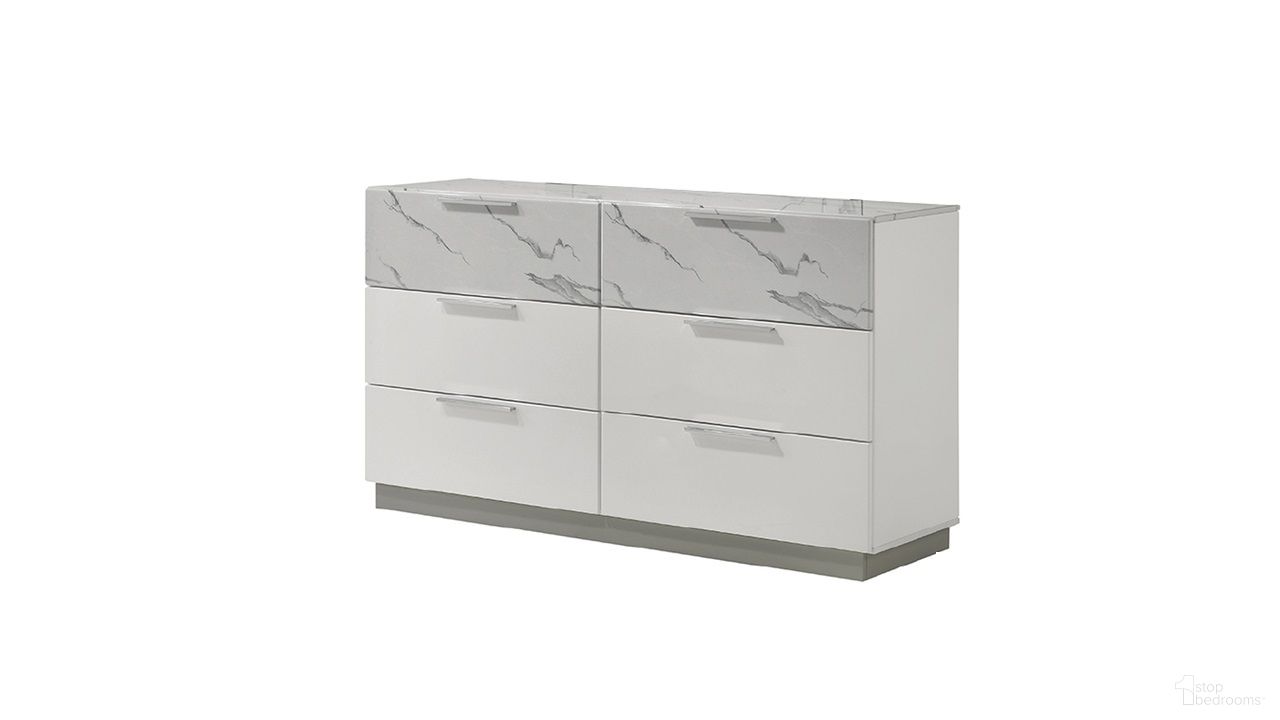 Mist Dresser In White